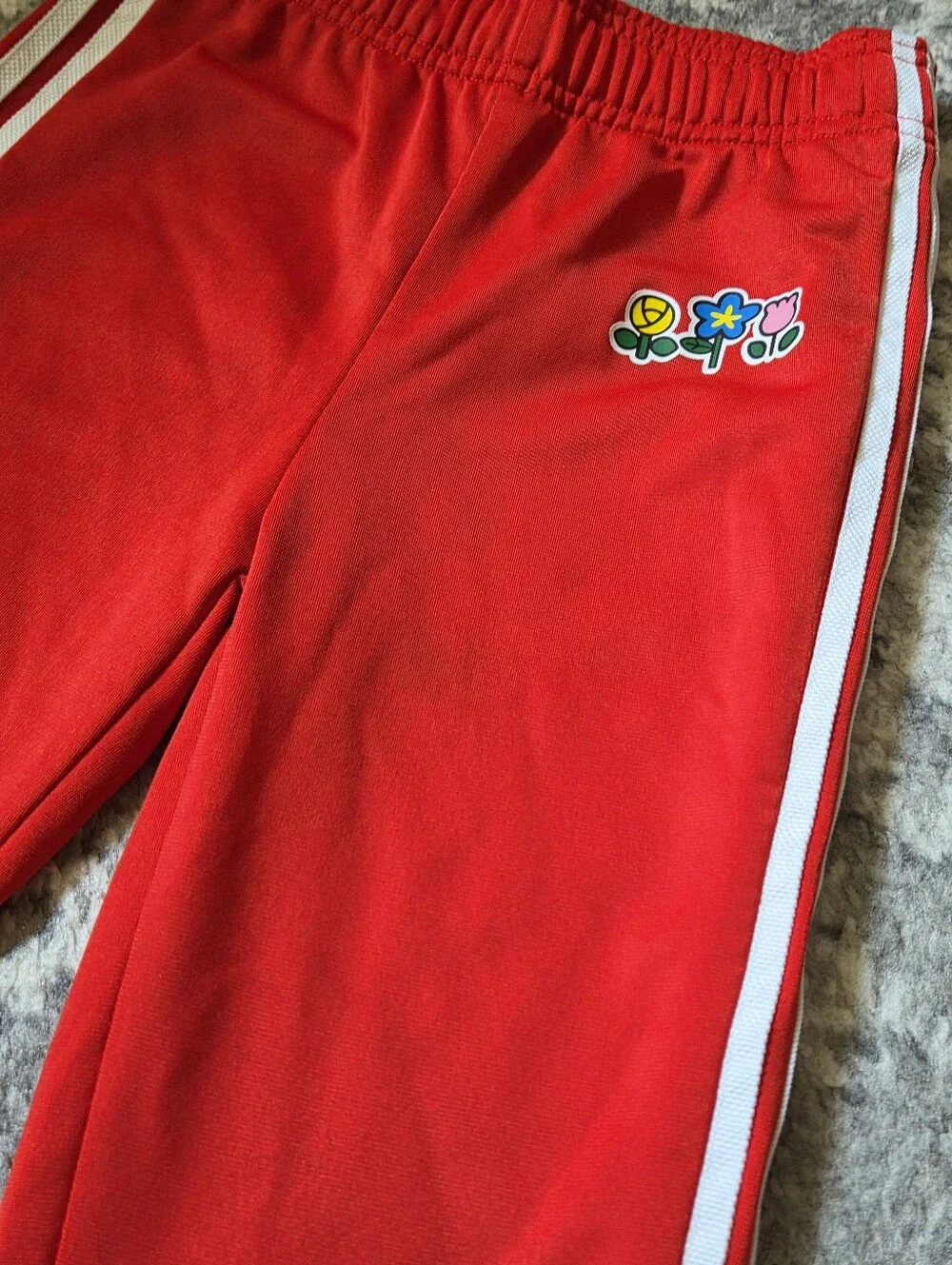 adidas Originals x Hello Kitty Toddler SST Tracksuit Set Red 4T